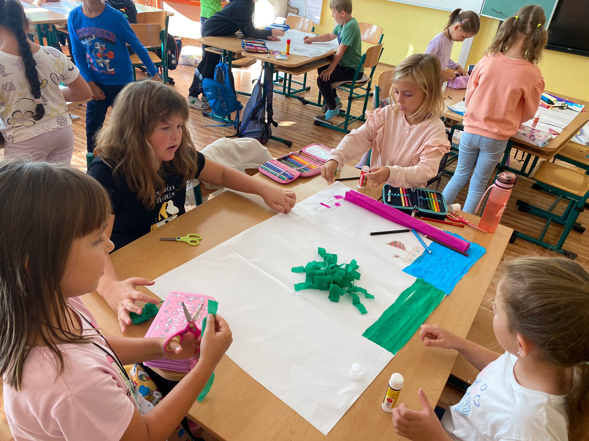 Druháci zahájili celoroční projekt „Doprava"